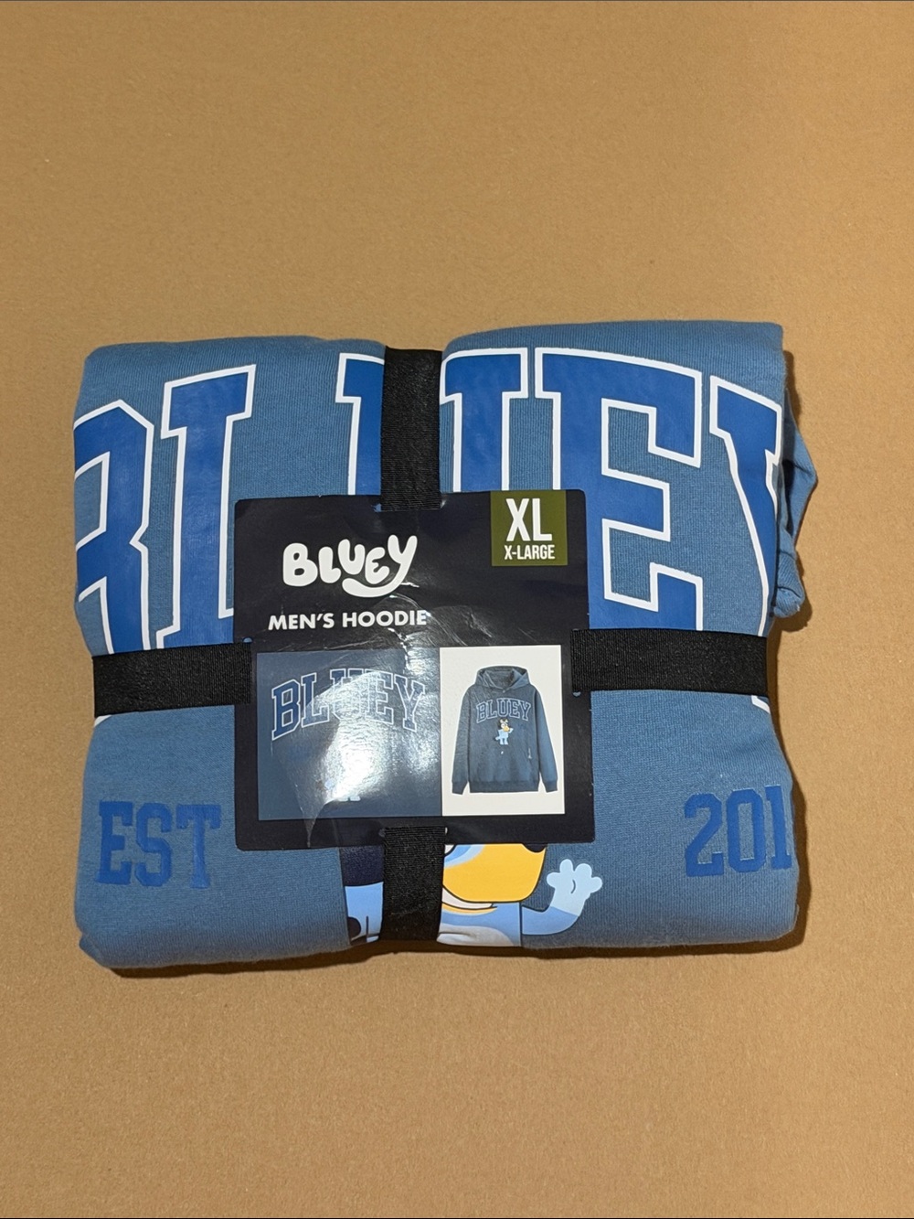 Bluey Men's Hoodie - Blue - XL